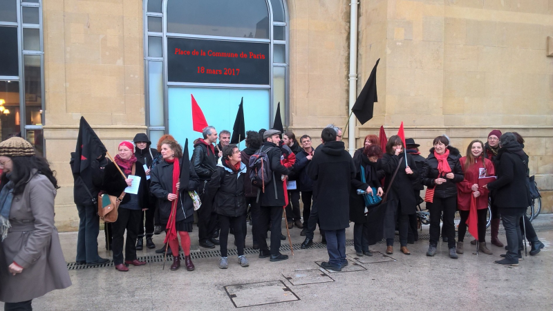 Chorale Des Sans Nom Place De La Commune 2017 2